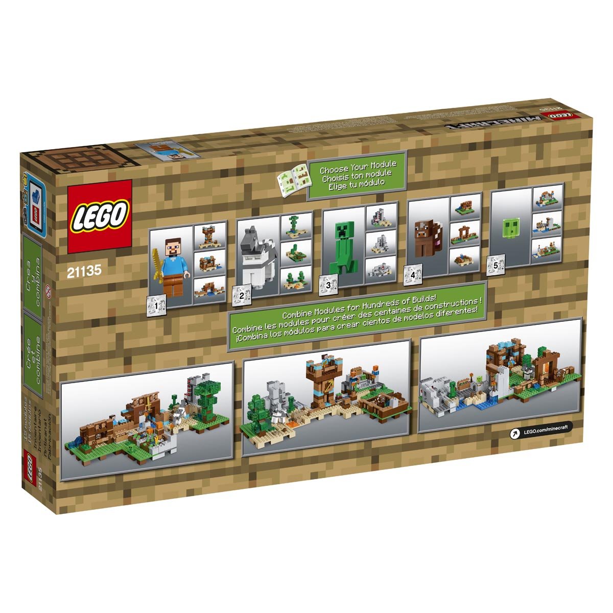 Minecraft Caja Modula Lego