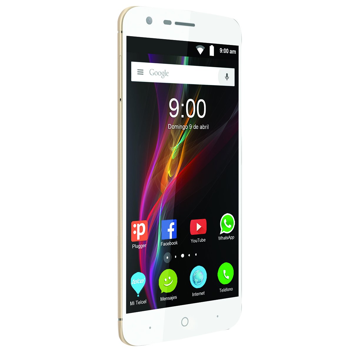 Celular Zte V8 Se Color Dorado R9 (Telcel)