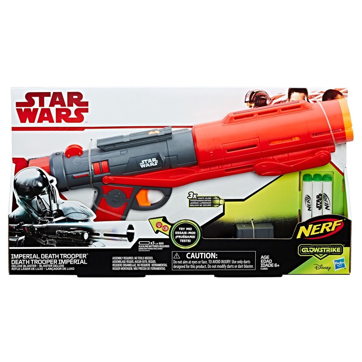 Star Wars Imperial Death Trooper Deluxe Blaster Hasbro