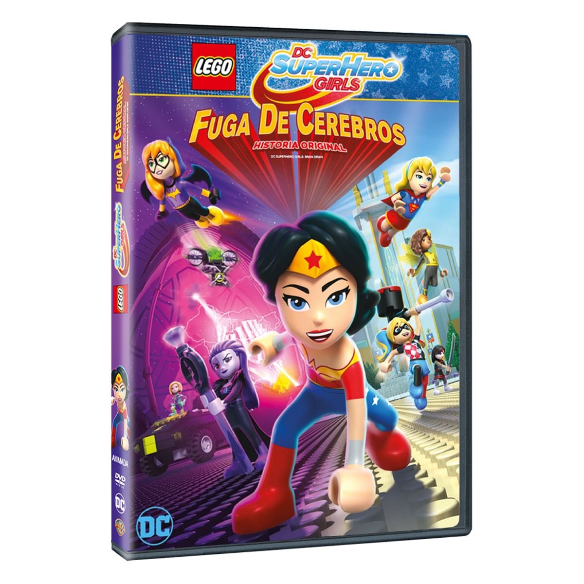 Dvd Lego Dc Super Hero Girls Brain Drain