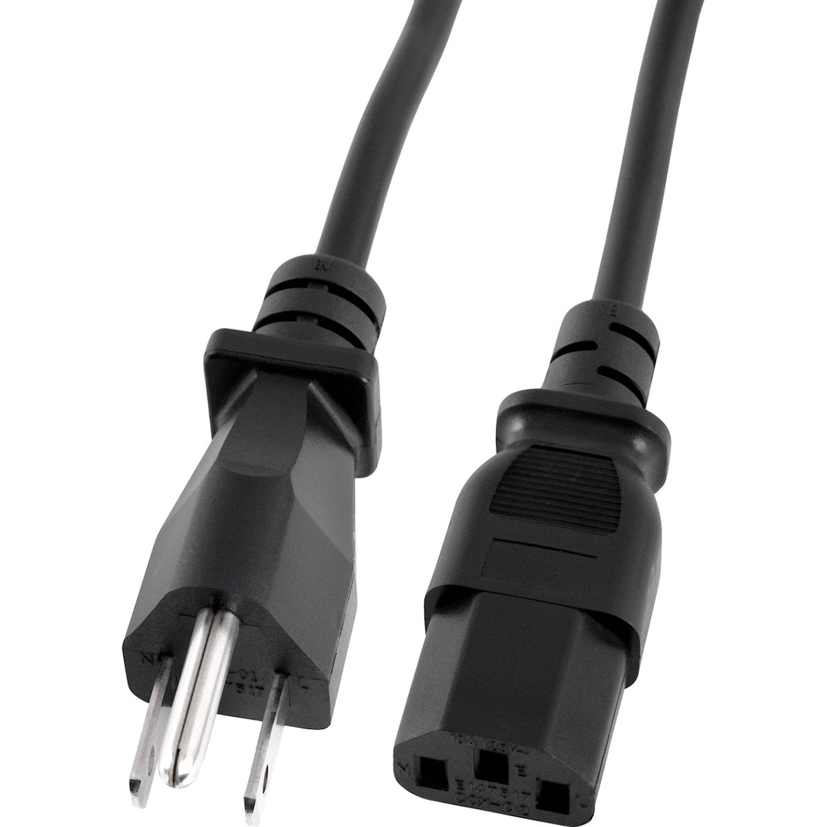 Cable de Corriente Ge Pc/ Impresora/ Monitor
