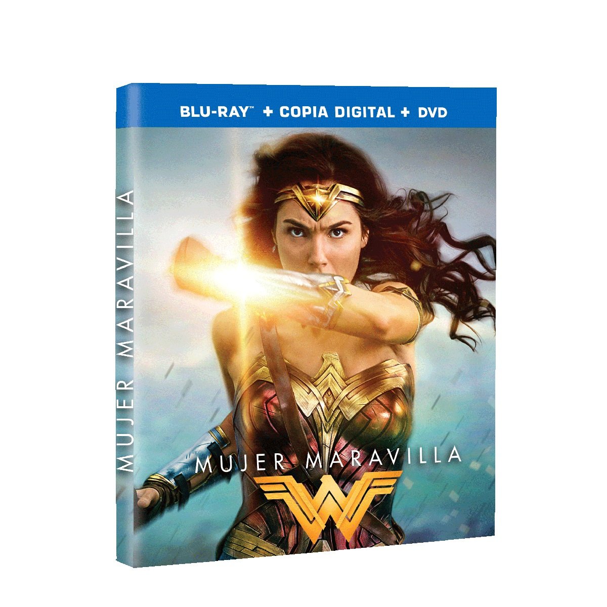 Blu Ray + Dvd + Dc Mujer Maravilla