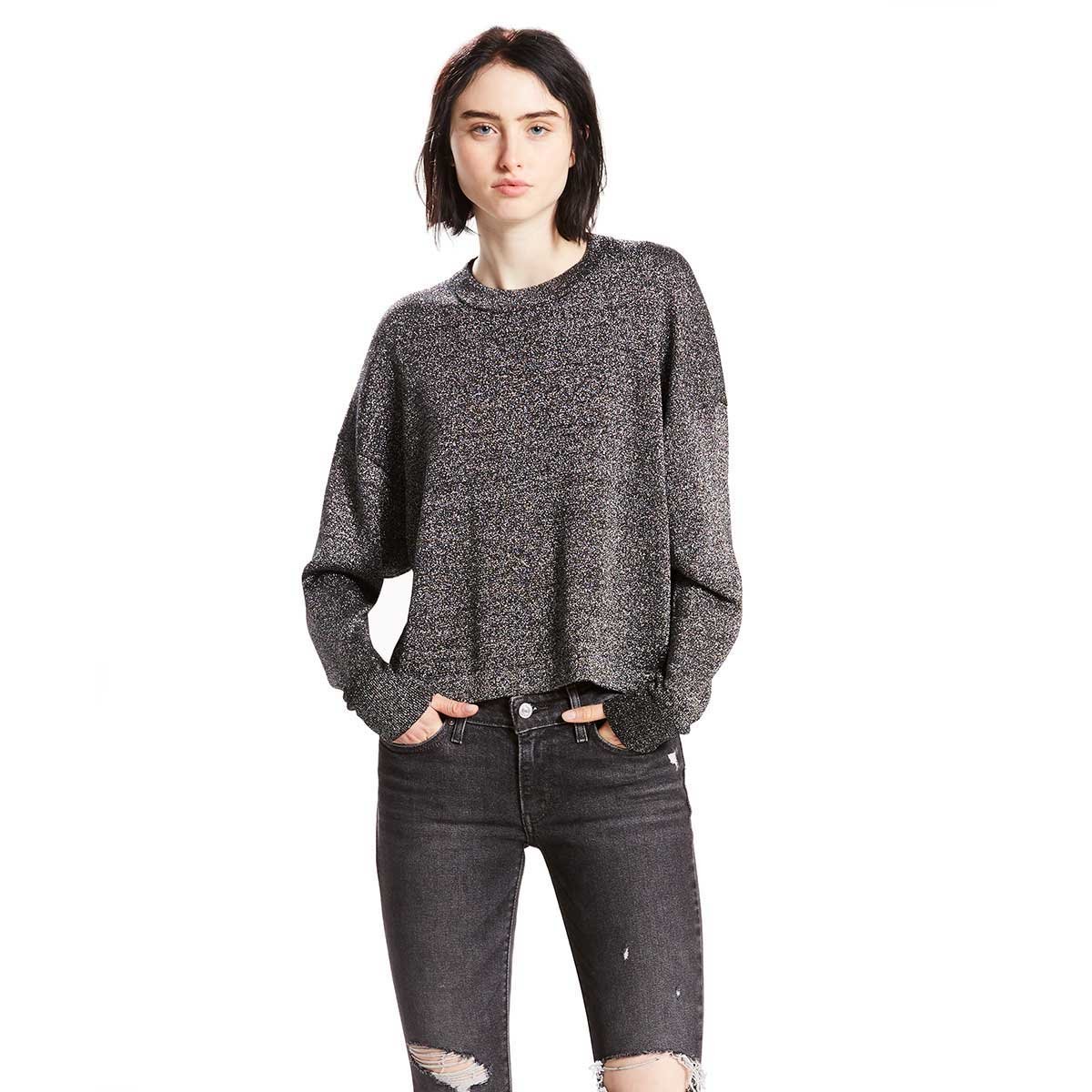 Lurex Sweater Levis Woman
