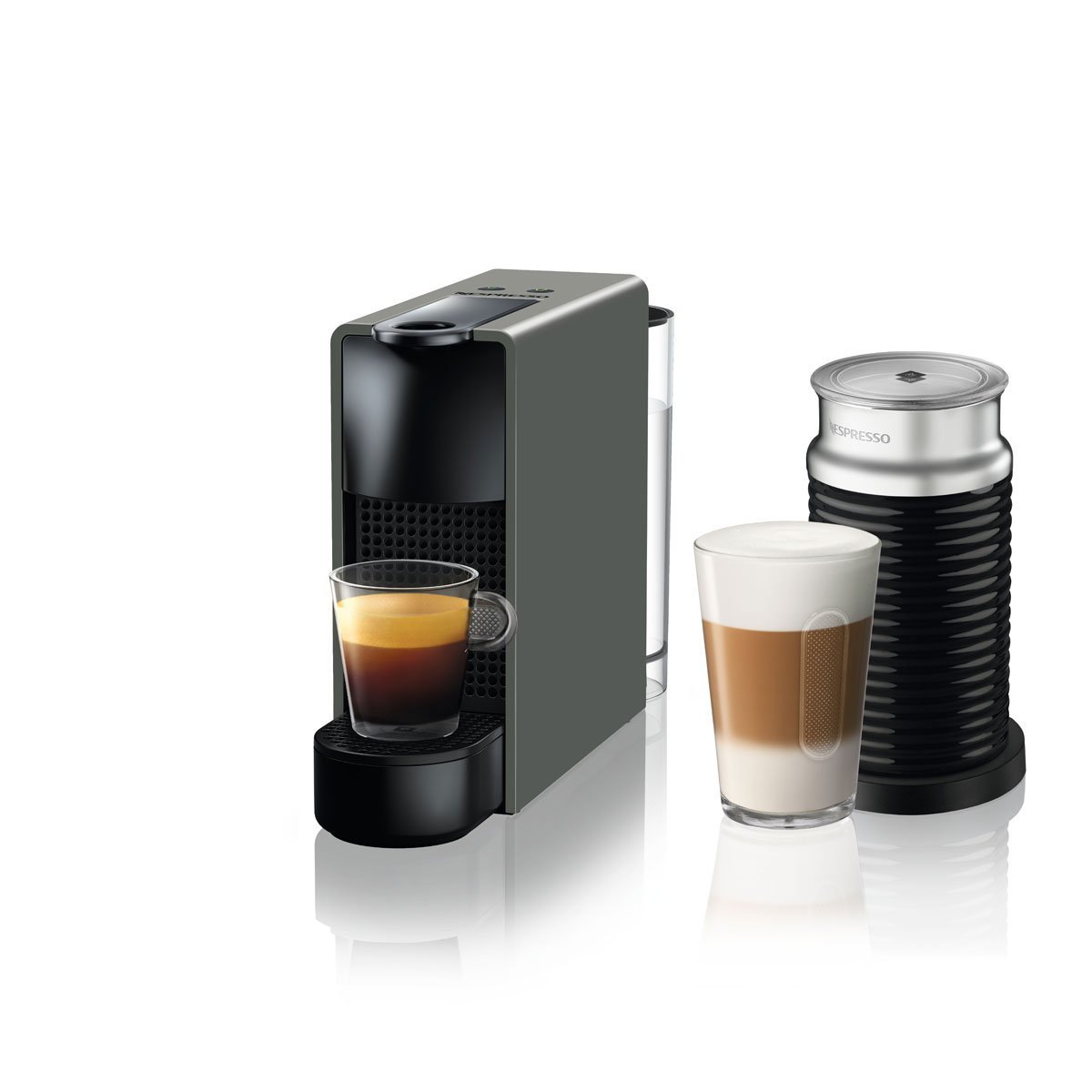 Máquina de Café Nespresso Essenza Mini Grey Combo