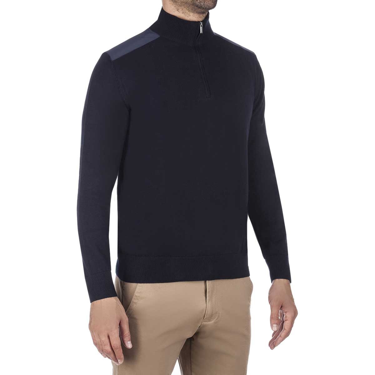 Sweater Medio Cierre Carlo Corinto