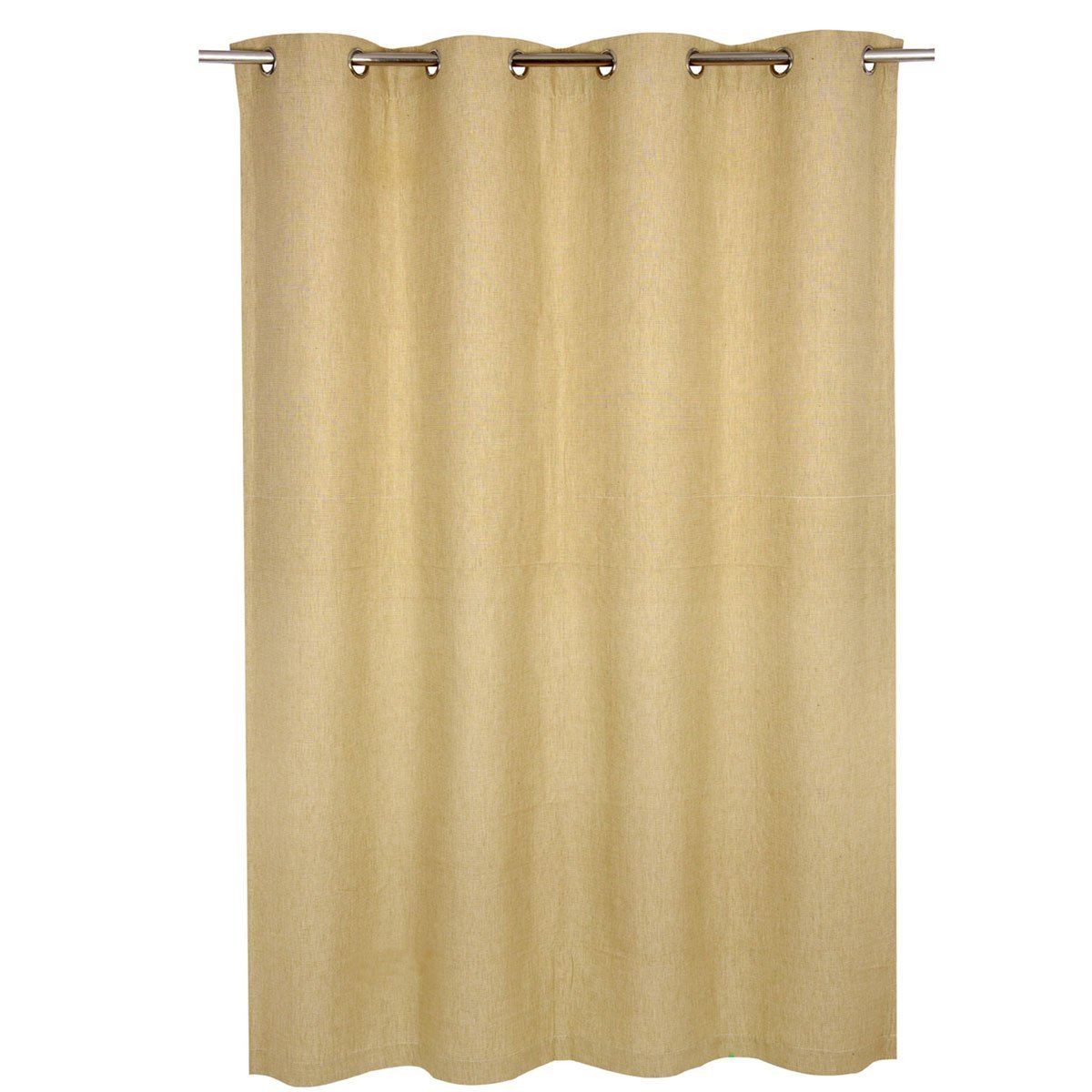Cortina Rib Curtain  Khaki 1.5 X 2.3 Mts. Abbie Textiles