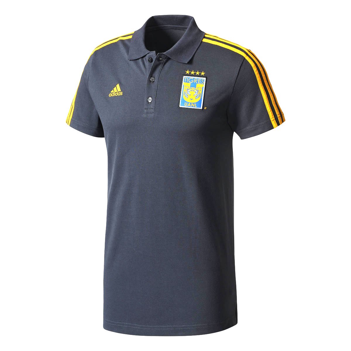 Playera Polo Tigres  Adidas - Caballero