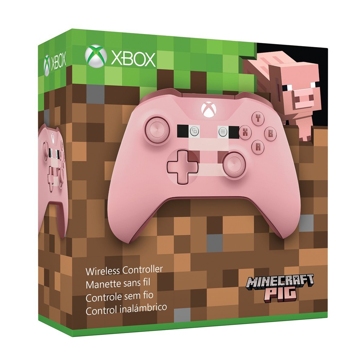 Xbox One Control Inalámbrico Minecraft Pig