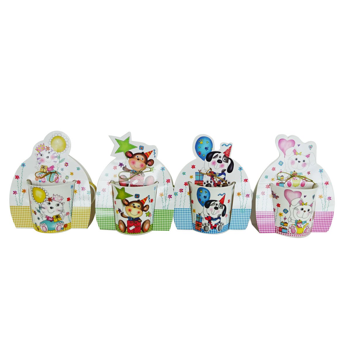 Taza de Hueso China con Manga de Color de 11Oz