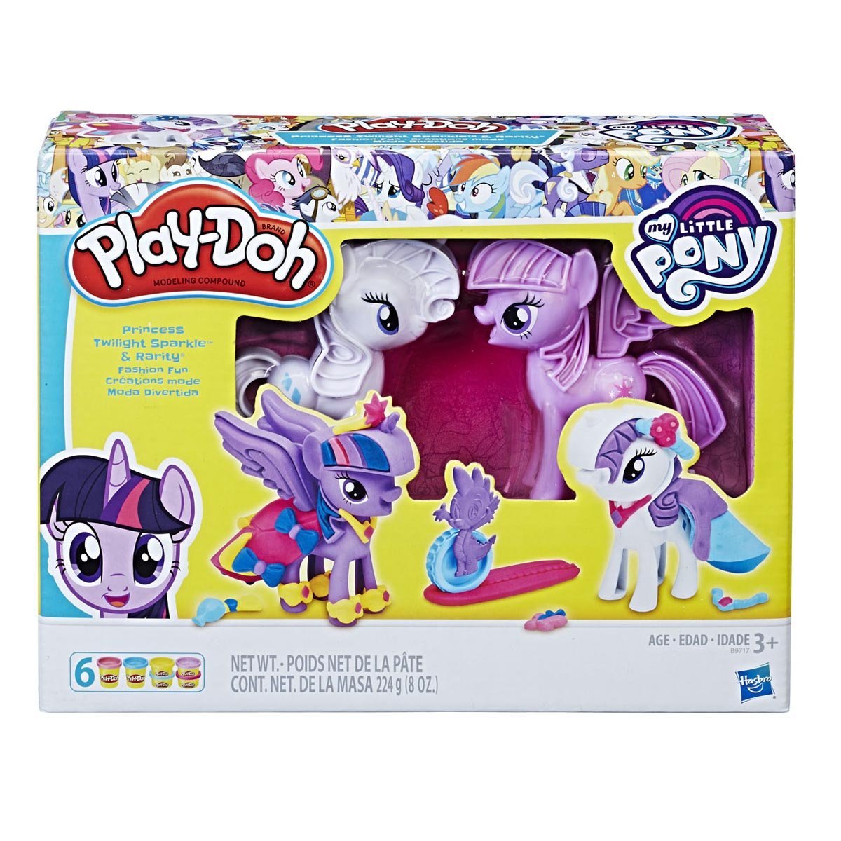 Play Doh My Little Pony Twilight Sparkle y Rarity Hasbro