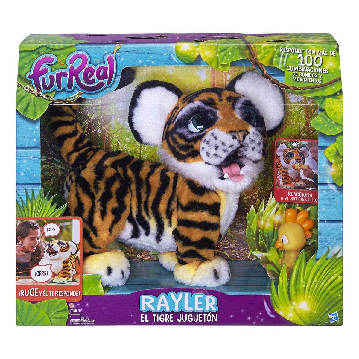 Furreal Rayler el Tigre Juguet&oacute;n Hasbro