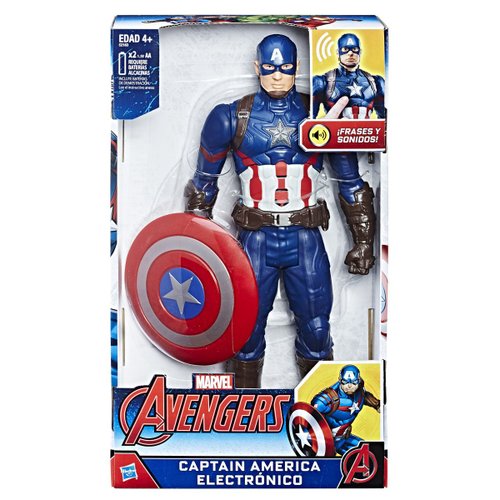 Marvel Avengers - Figura Electronica Capitan America