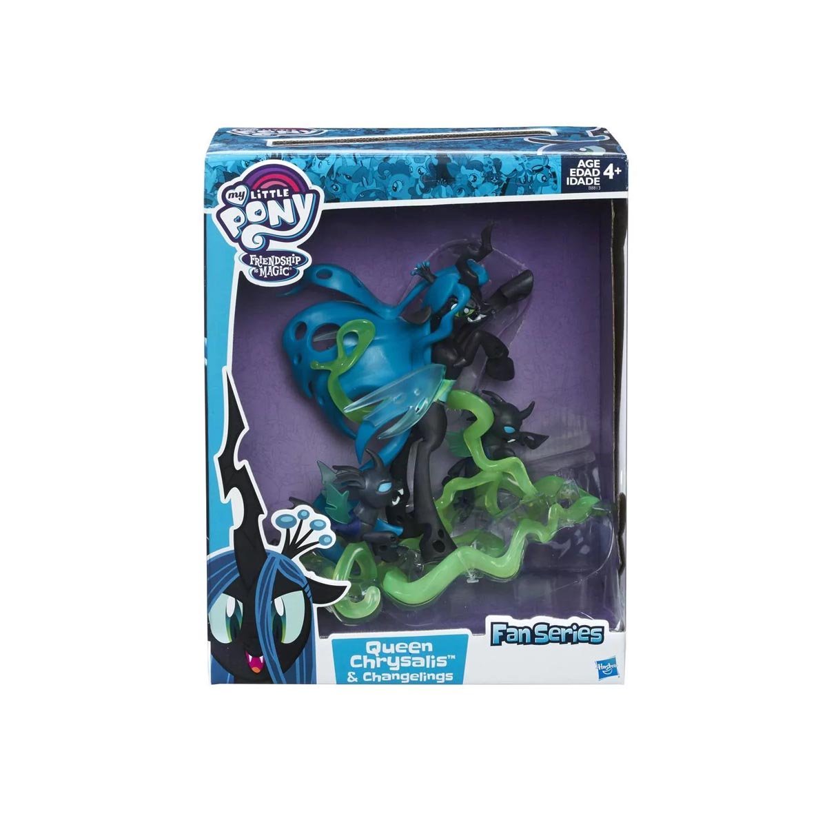 My Little Pony Queen Chrysalis &amp; Ch&aacute;ngelings Hasbro