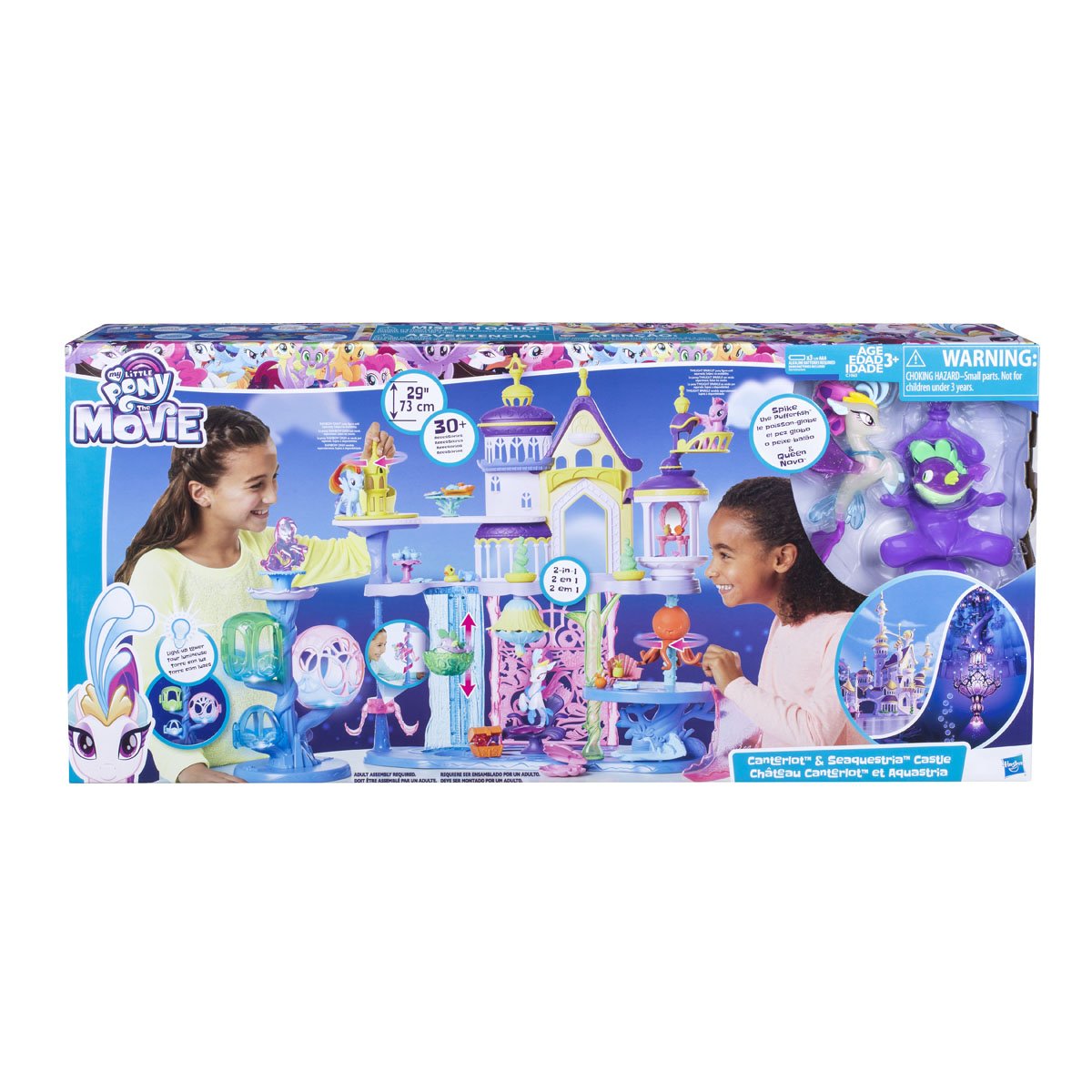 Château Canterlot My Little Pony G4 Hasbro - Jeu Animaux Poney - Occasion