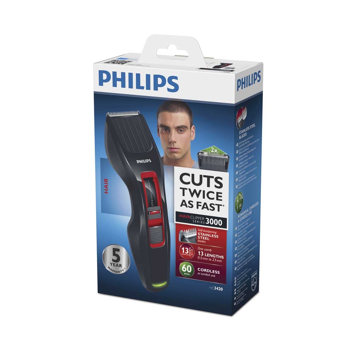 Cortadora de Cabello Philips