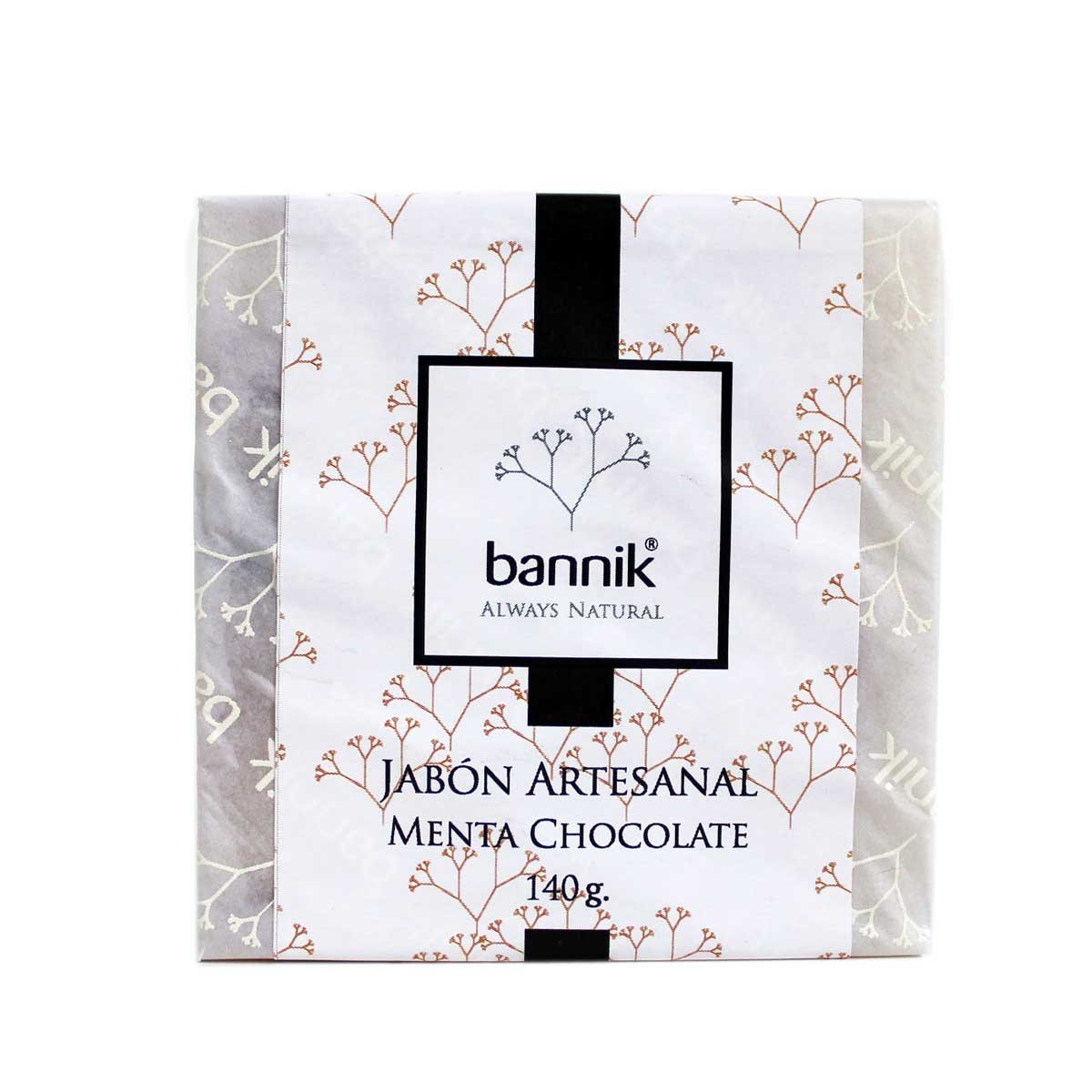 Jab&oacute;n Artesanal Menta Chocolate Bannik