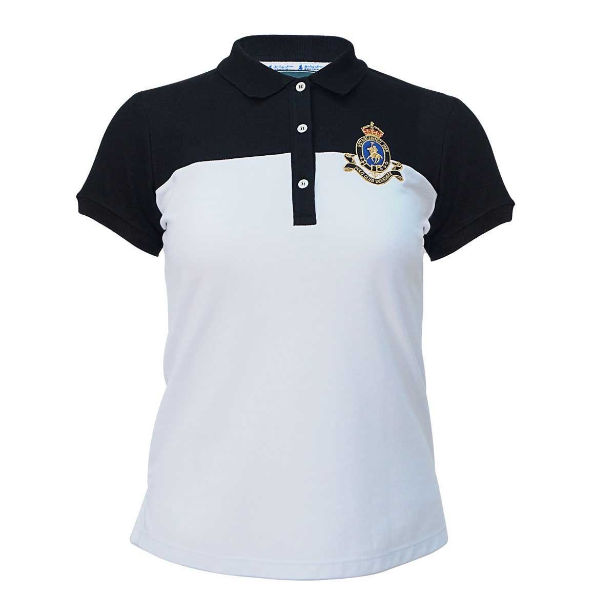 camiseta polo combinada