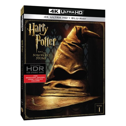 Blu Ray 4K Uhd Harry Potter Y la Piedra Filosofal