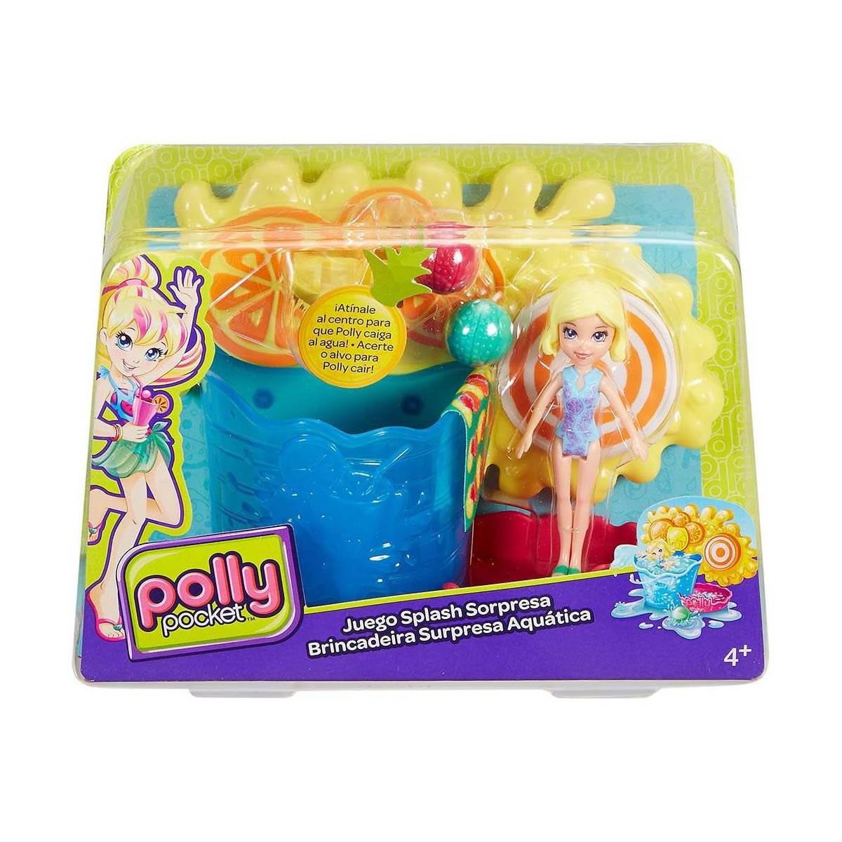 Polly Pocket Juego Splash Sorpresa Mattel