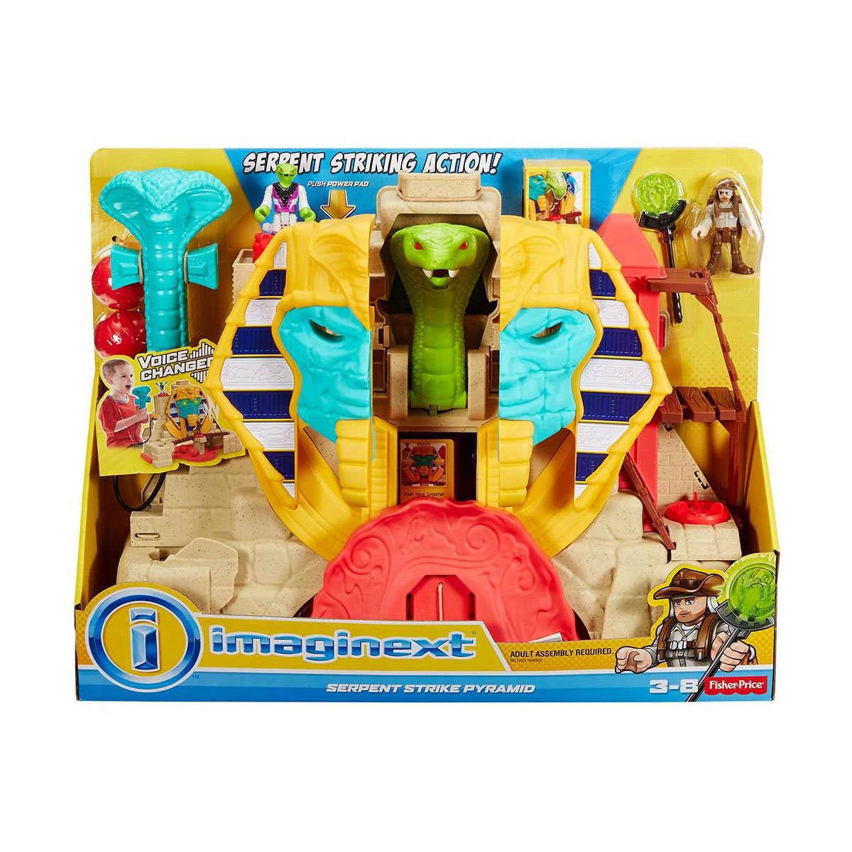 Imaginext - Pirámide Del Rey Serpiente