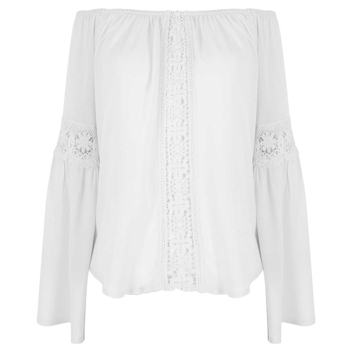 Blusa Escote Amplio Just By Basel