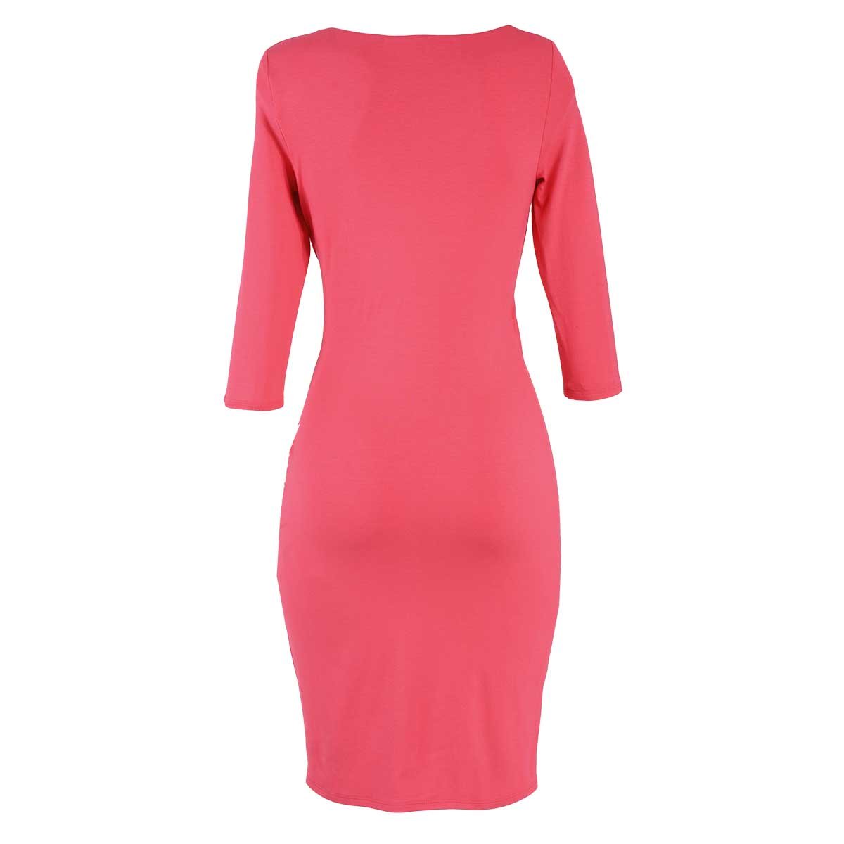 Vestido Drapeado en Costado Amori