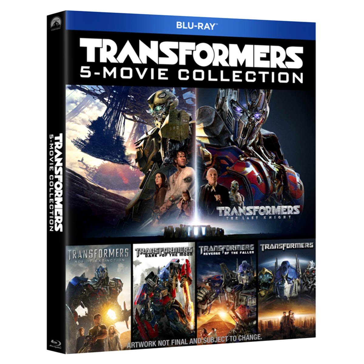 Blu Ray Transformers Pentalogía
