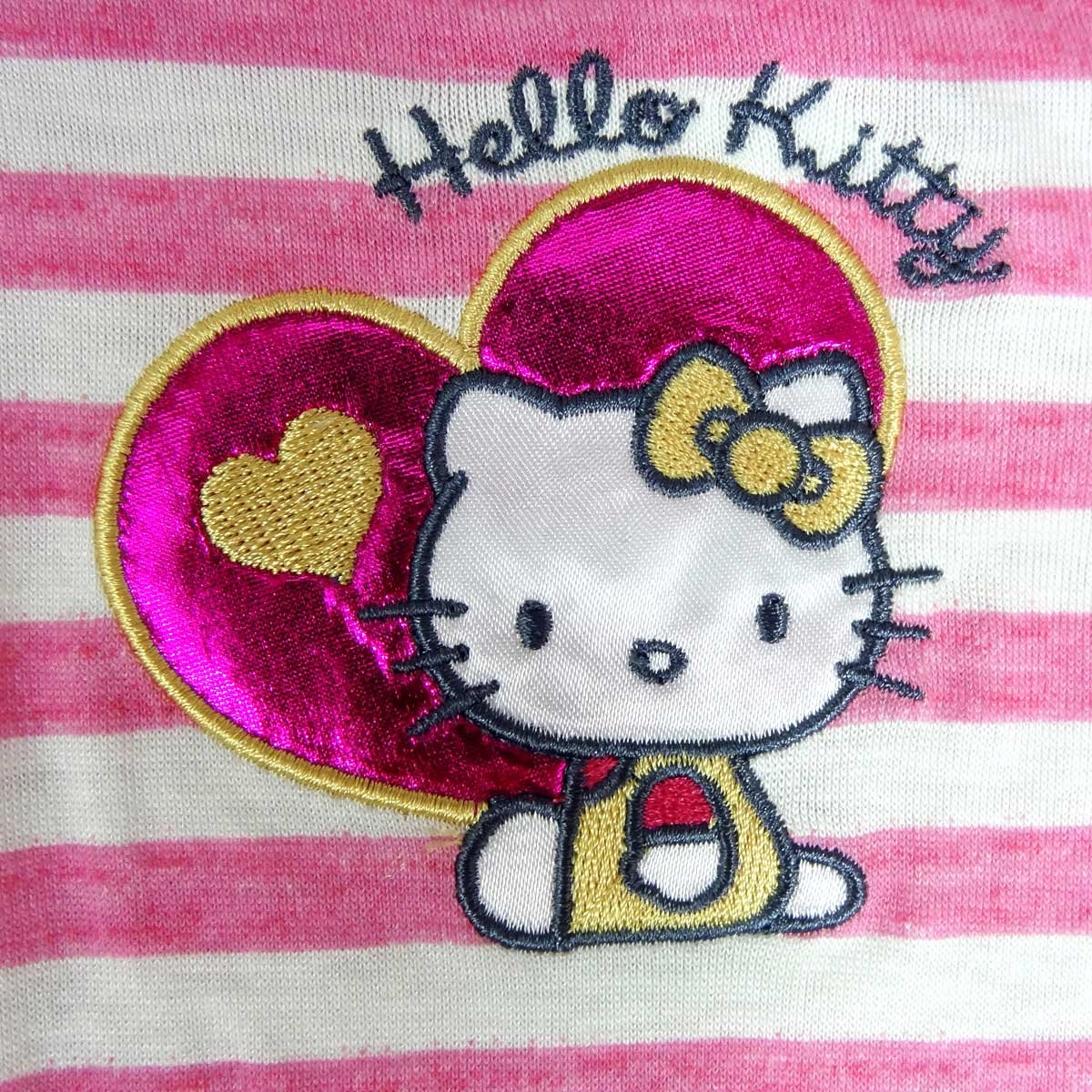 Playera con Bordado Hello Kitty