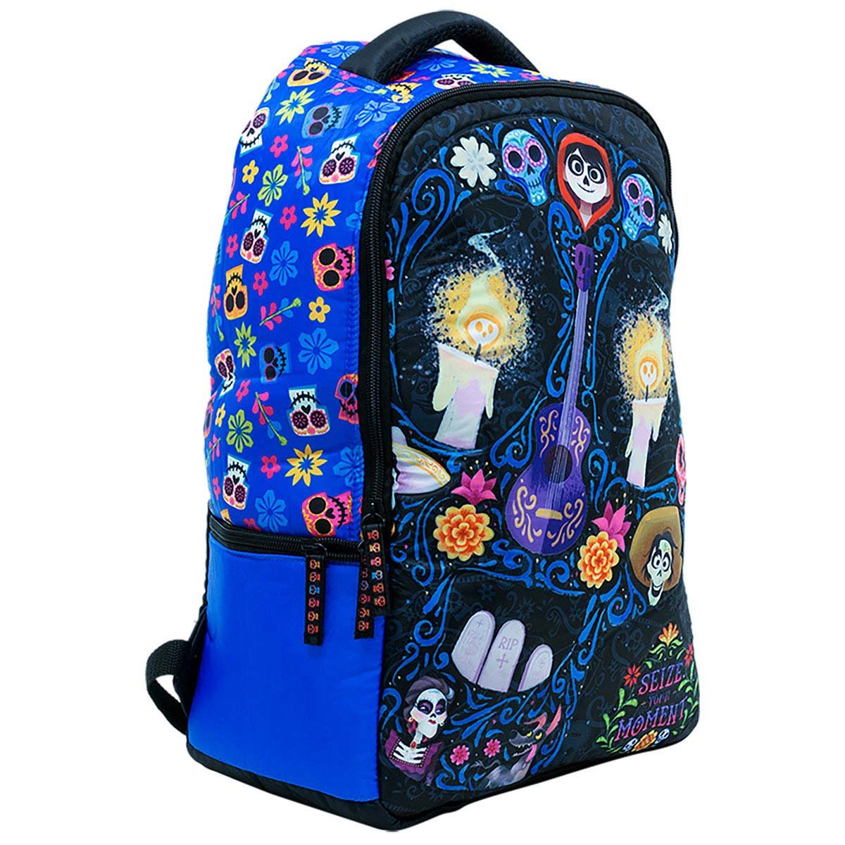 Mochila Tipo Backpack Seize Moment Azul Coco Atmpacks