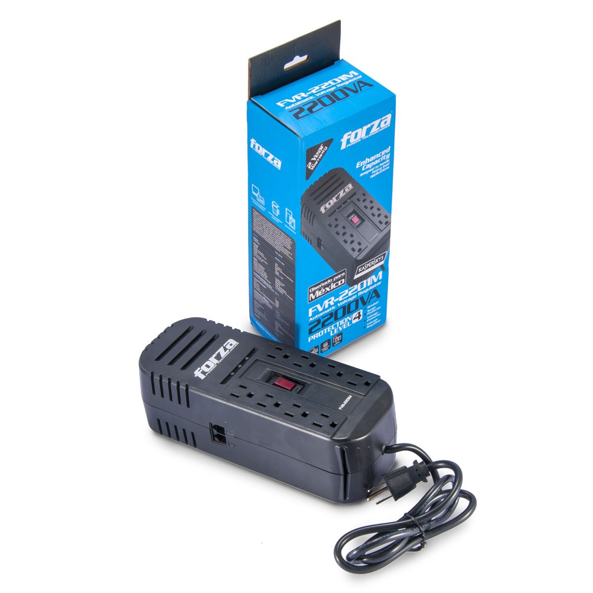 Regulador Autom&aacute;tico de Voltaje Forza 2200Va