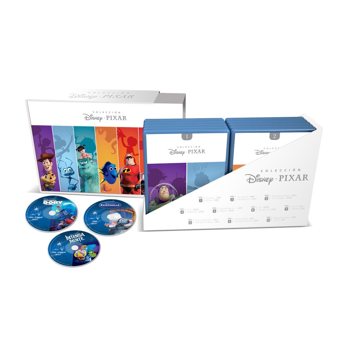 Blu Ray Paquete Colección Disney Pixar
