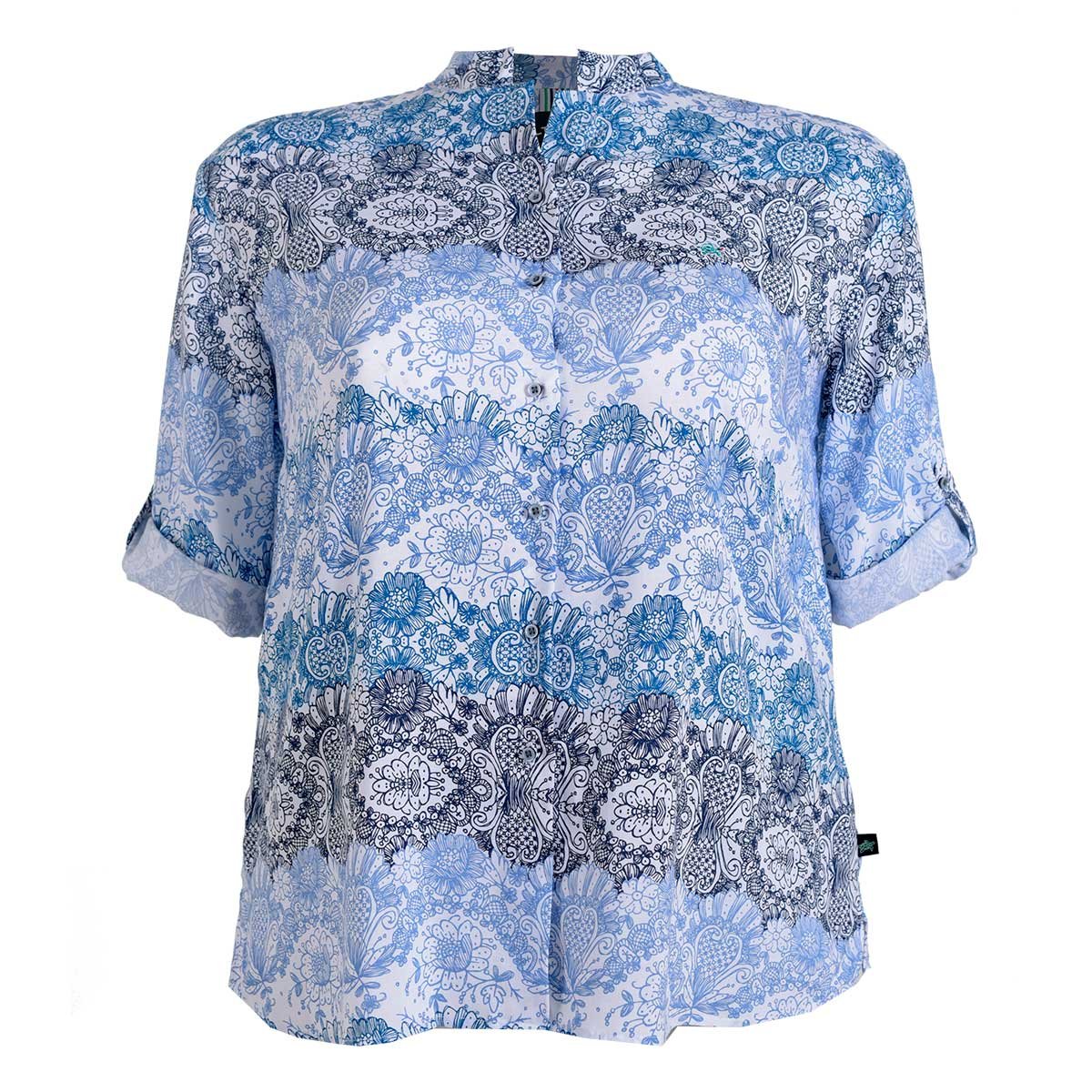 Blusa Lisa Manga 3/4 Altamar