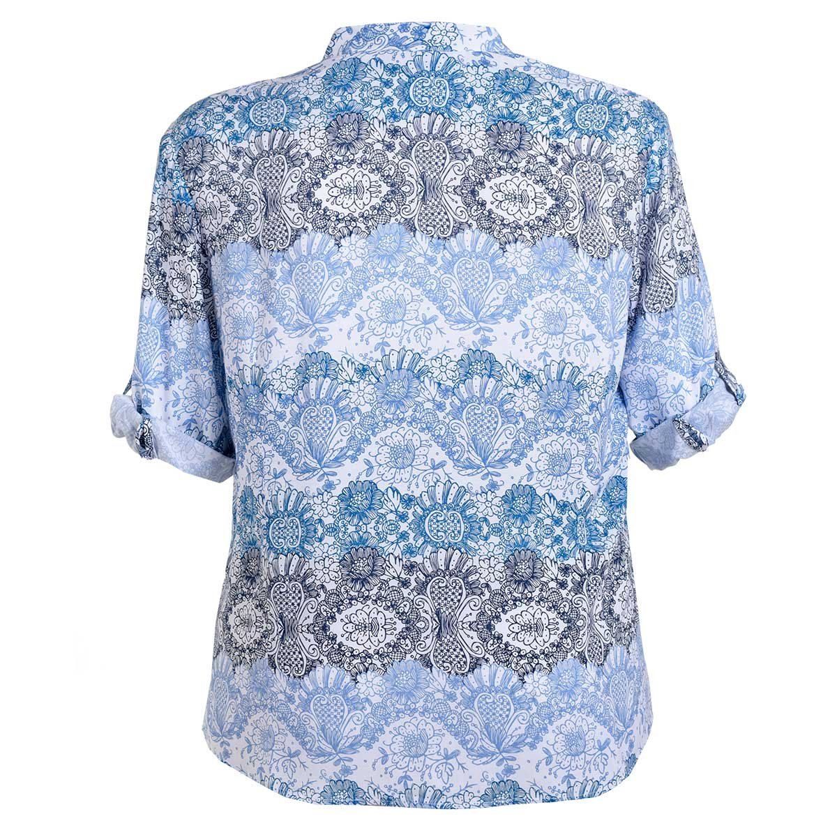 Blusa Lisa Manga 3/4 Altamar