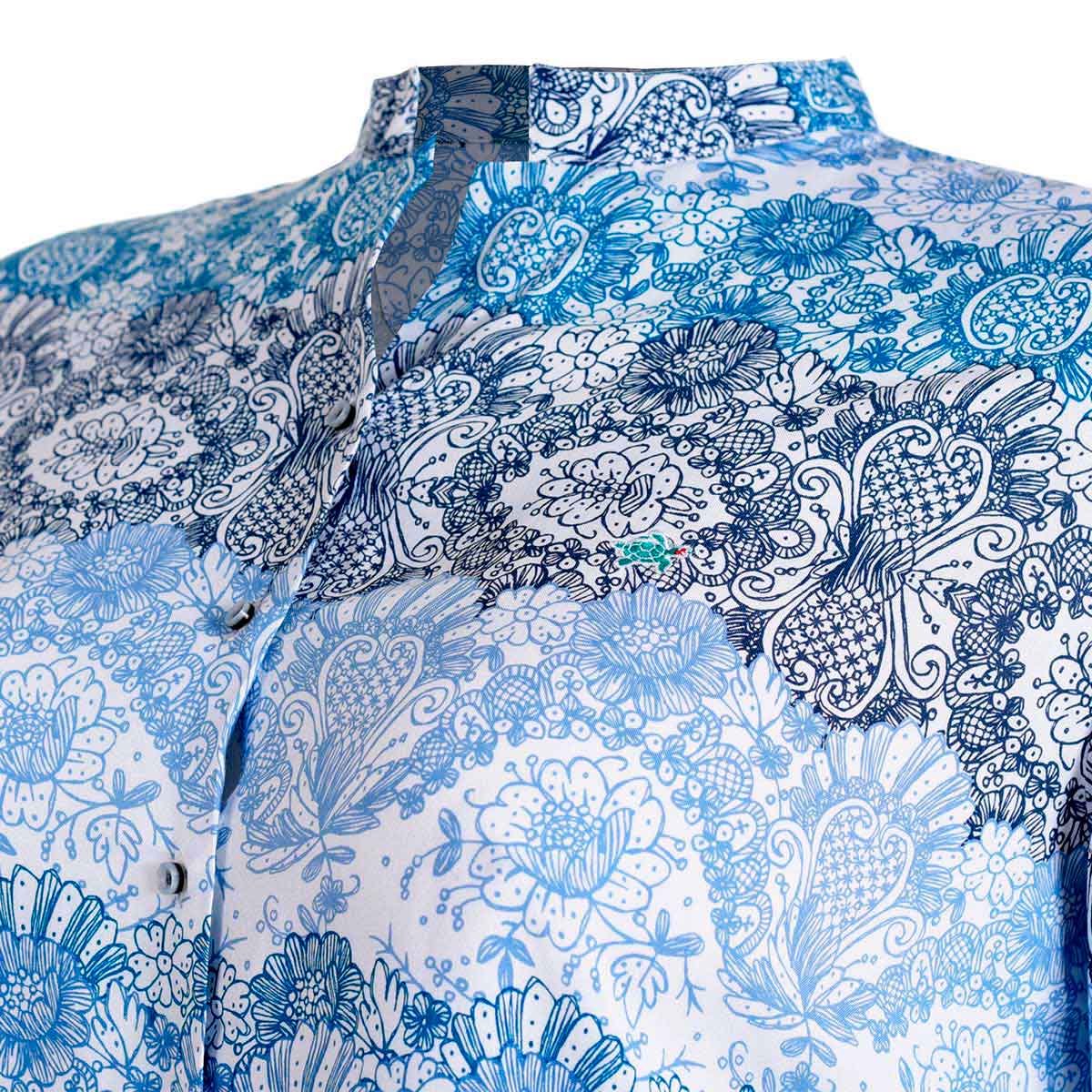 Blusa Lisa Manga 3/4 Altamar