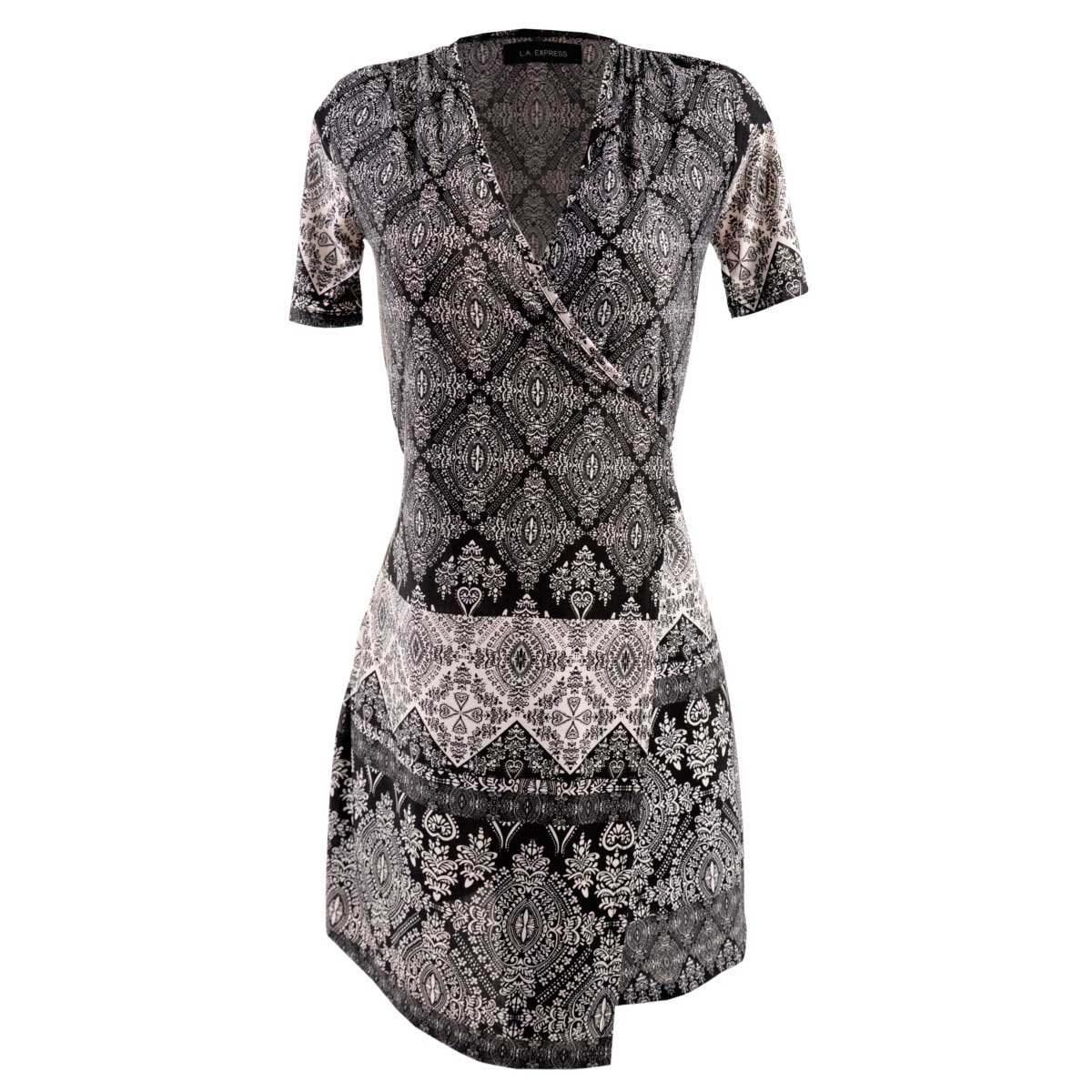 Vestido Estmpado Geometico la Express