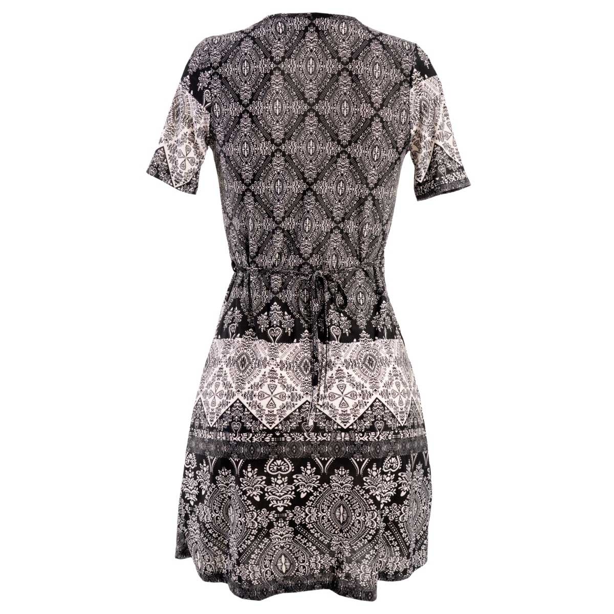 Vestido Estmpado Geometico la Express