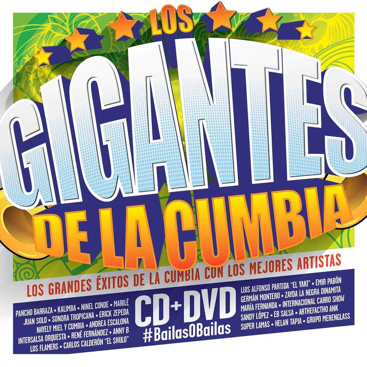 Cd + Dvd Varios los Gigantes de la Cumbia