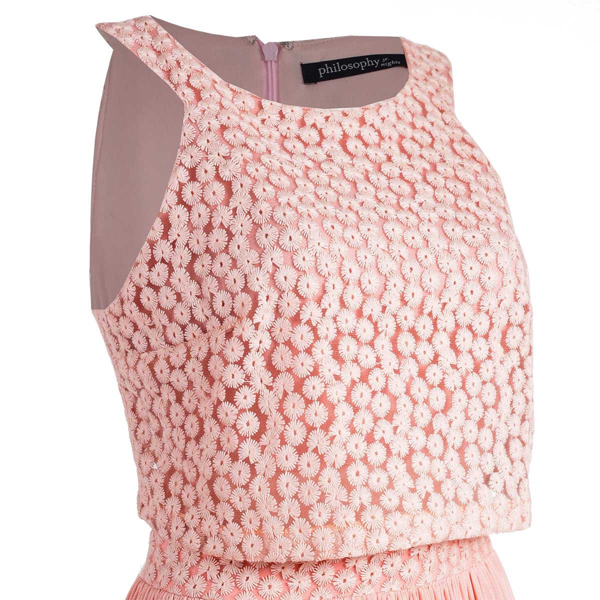 Vestido Largo con Pedrería Philosophy Jr Nights