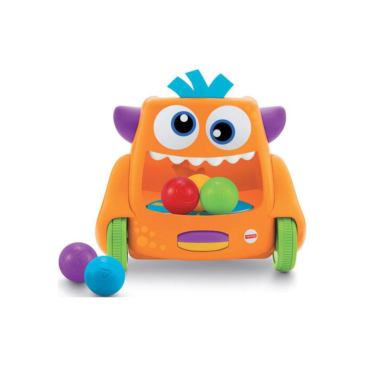 Fisher Price Monstruo Pelotas Saltarinas Mattel