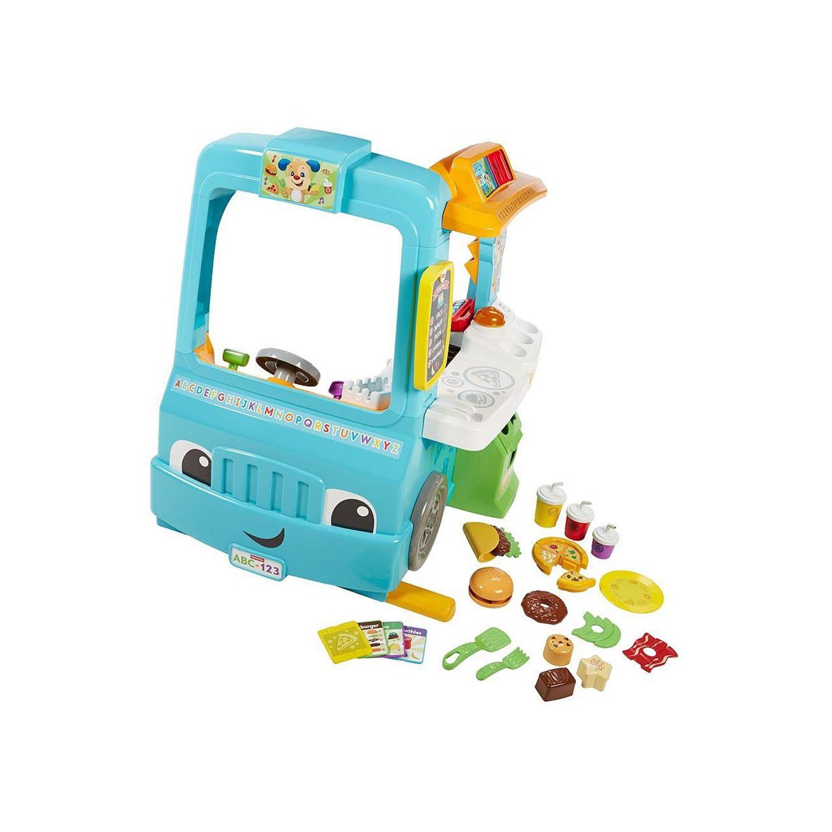 Fisher Price Laugh And Learn Food Truck de Aprendizaje Mattel