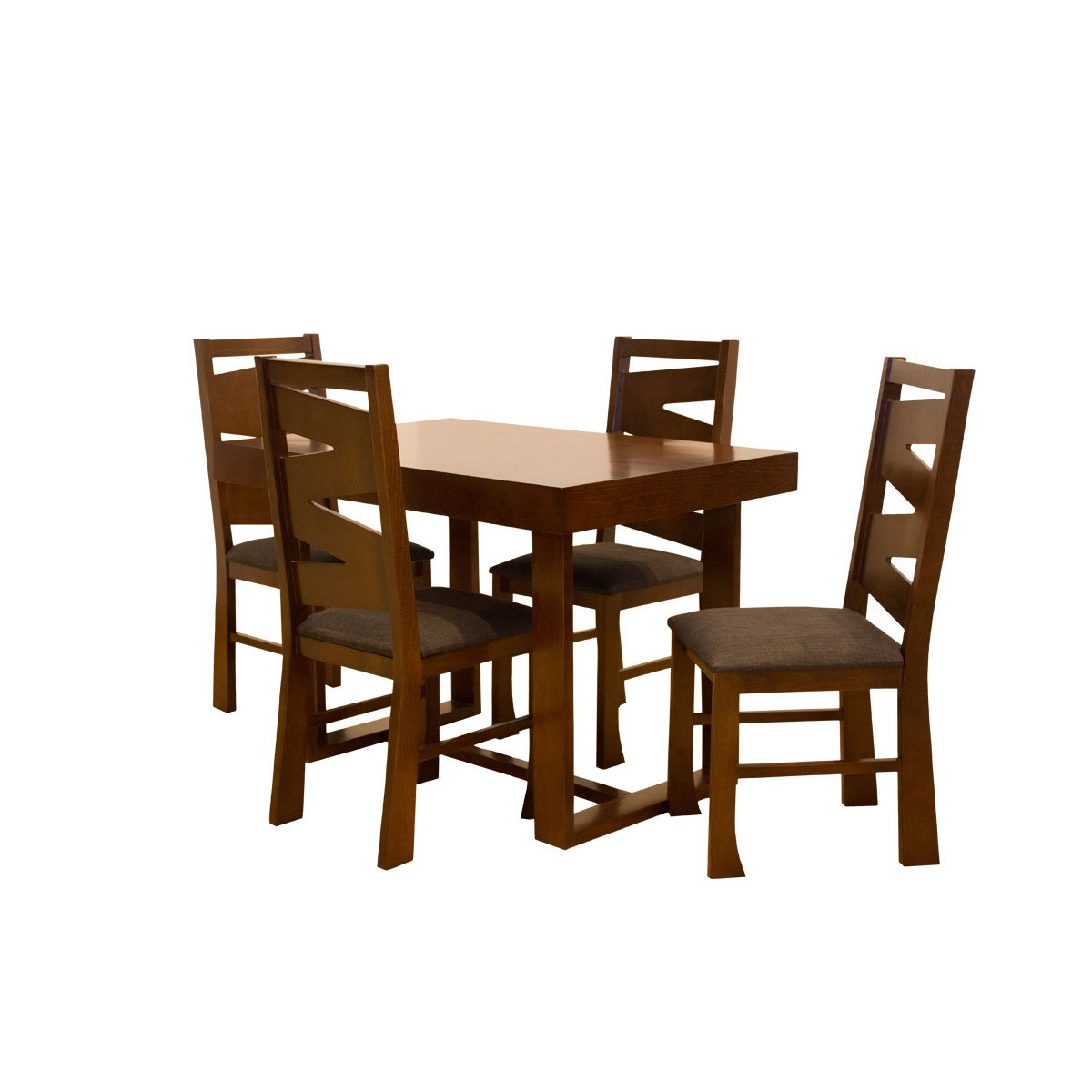 Desayunador con 4 Sillas Madera de Pino Muebles el Ángel