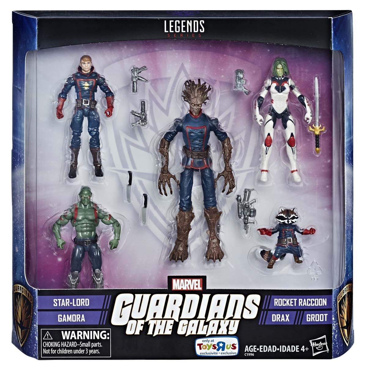 Marvel Guardianes de la Galaxia 5 Pack Hasbro