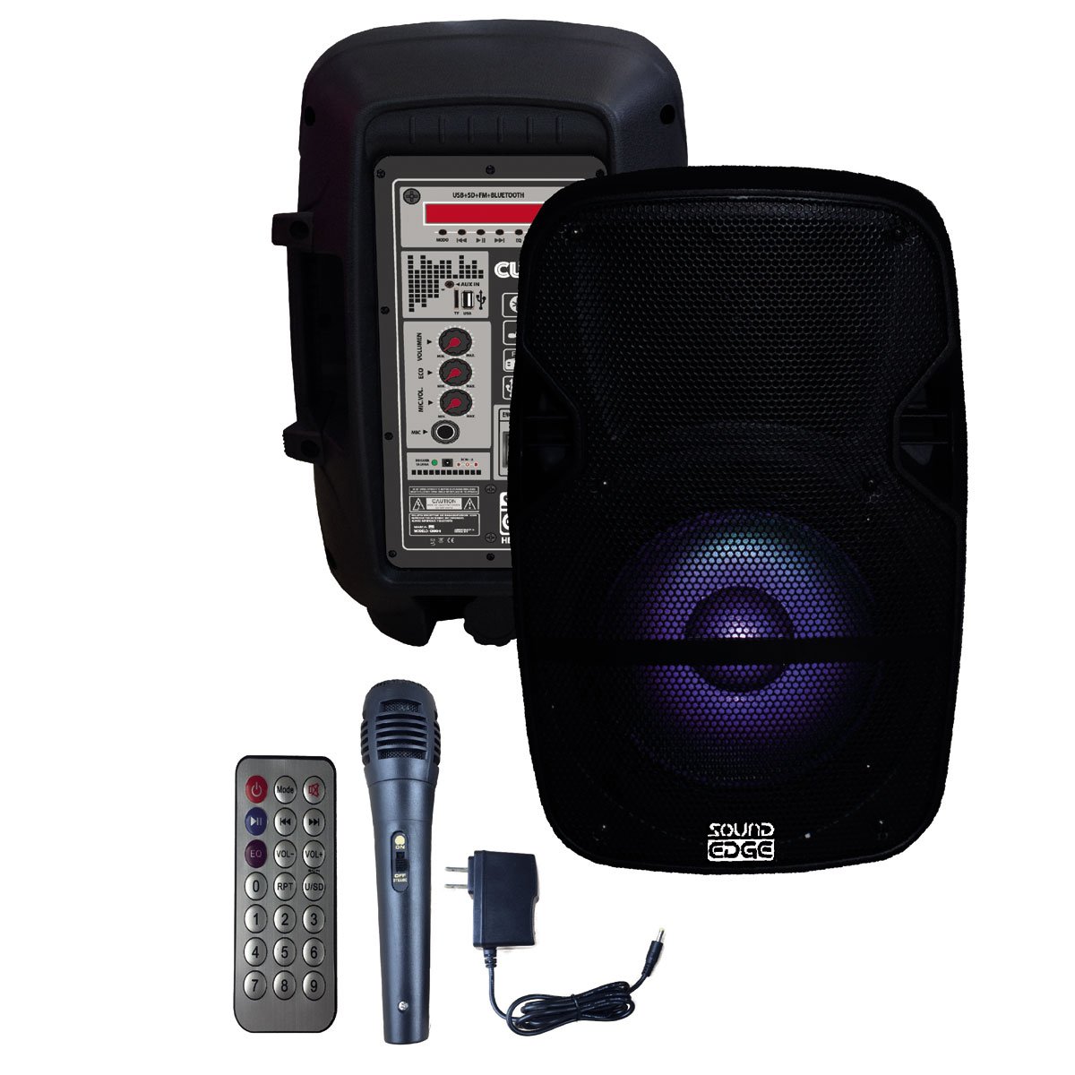 Baffle Amplificado Cubo 8 Sound Edge