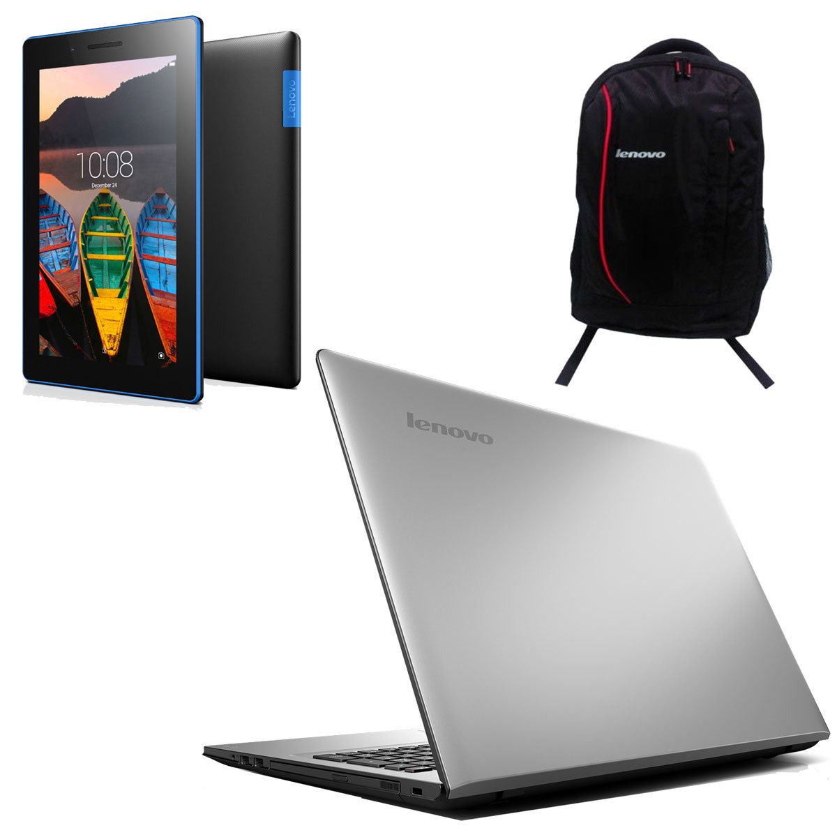 Paquete Laptop Lenovo Ideapad 320+ Tablet+ Mochila