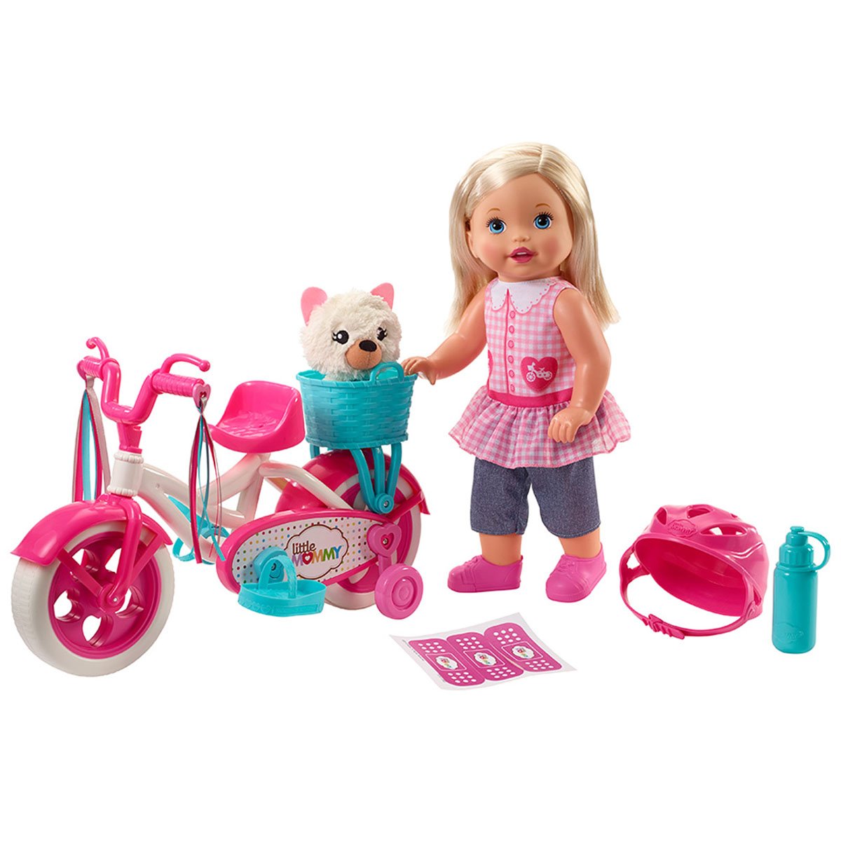 Little Mommy Paseo en Bici Mattel
