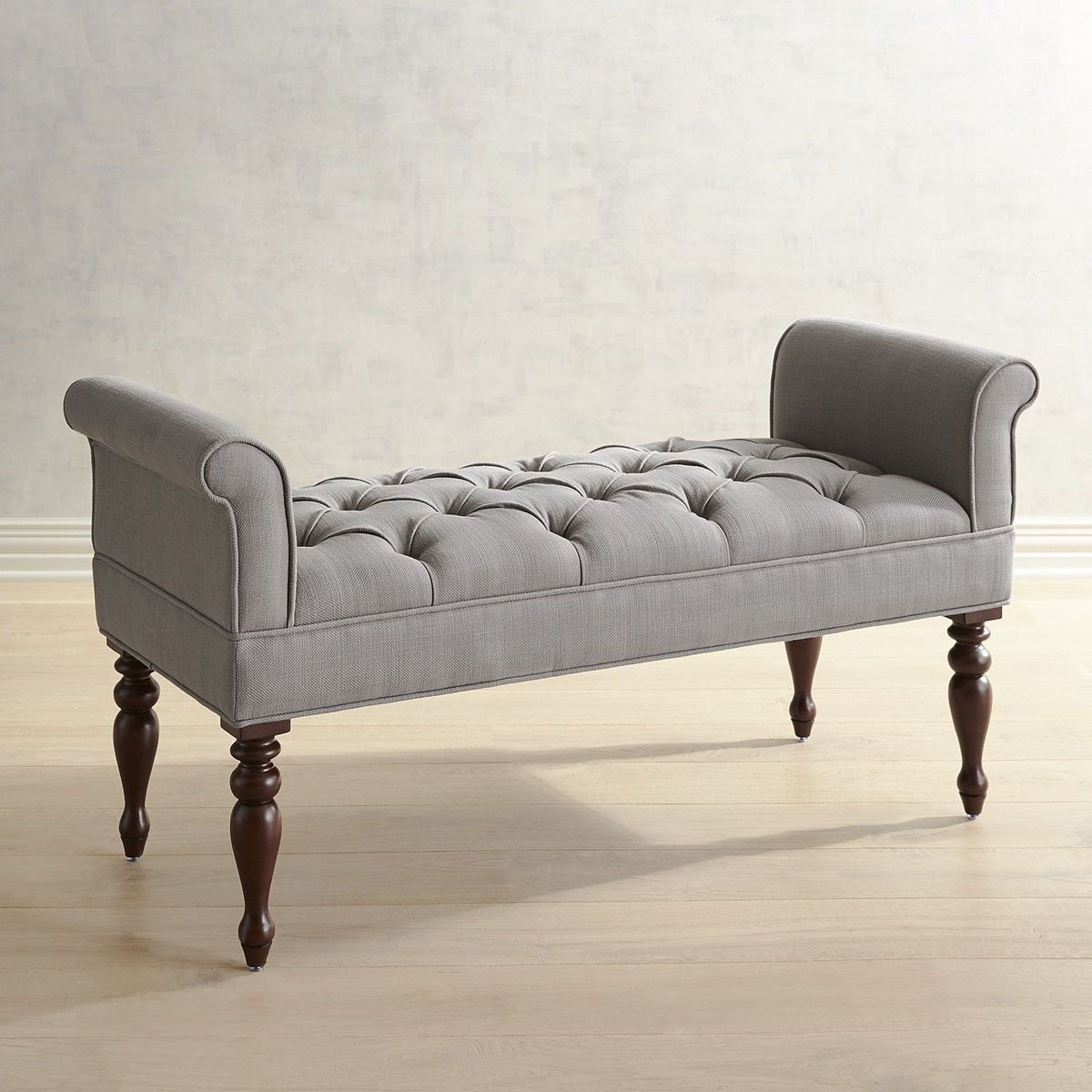 Banca Pewter Audrey Tufted Pier 1 Imports