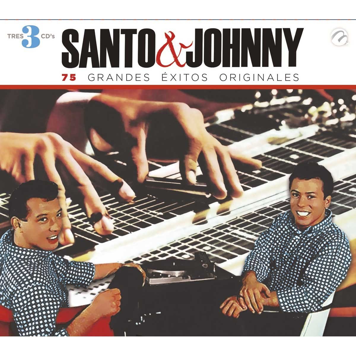 3 Cds Santo &amp; Johonny 75 Grandes &Eacute;xitos Originales