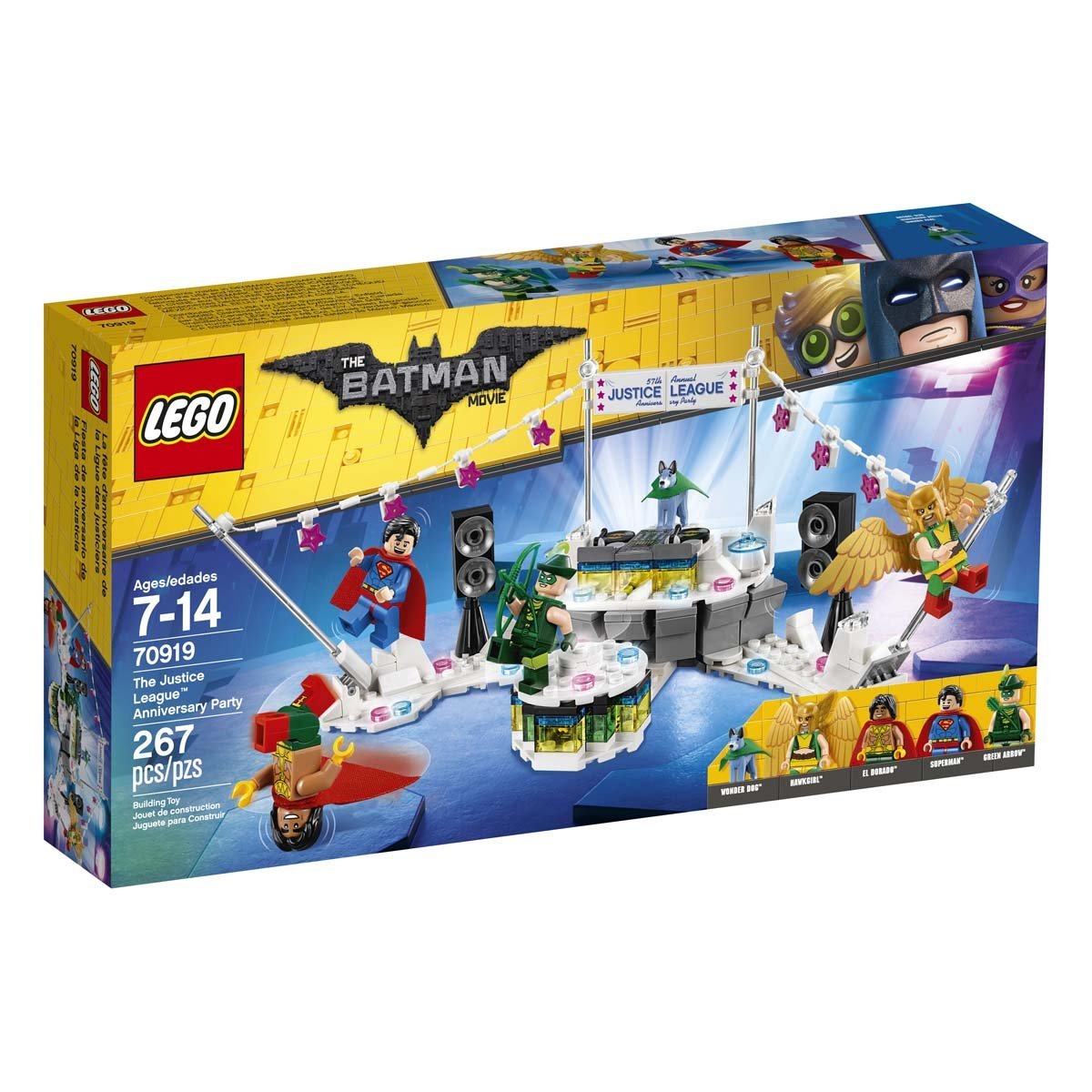 Fiesta de Aniversario de la Liga de la Justicia Lego