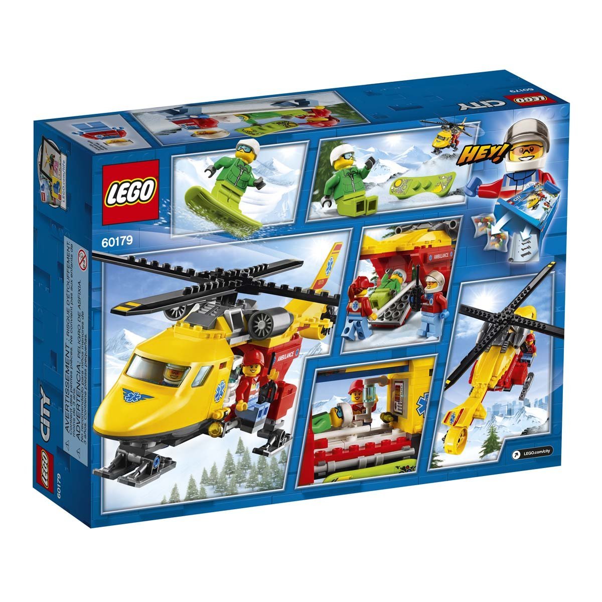 Helic&oacute;ptero Ambulancia Lego