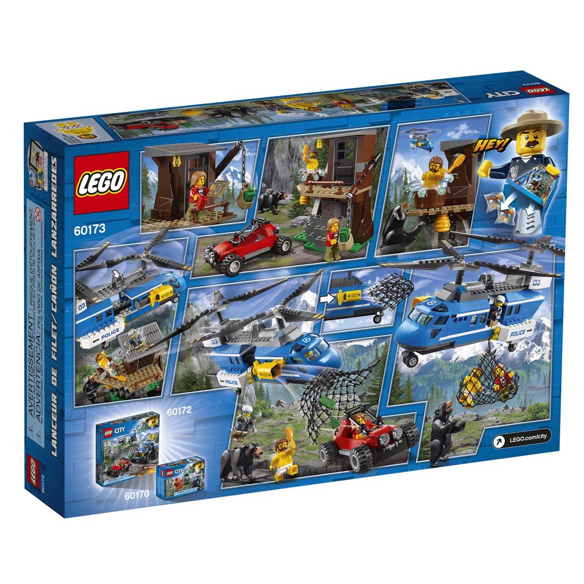 Montaña Arresto Lego